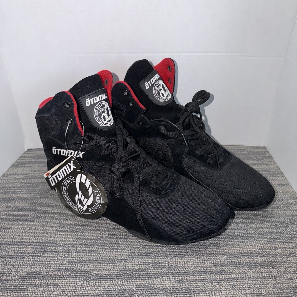 Otomix Men's 10.5 Stingray Escape Bodybuilding Lifting MMA Wrestling Shoes Black